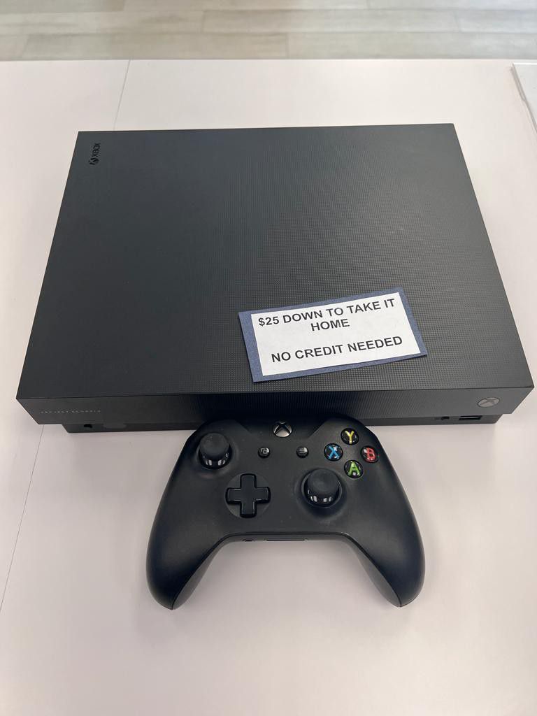 Microsoft Xbox One X Project Scorpio Limited Edition-$25 To Take It Home Today 