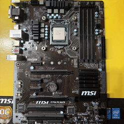 I5 6600K MSI Z170A + Coolermaster