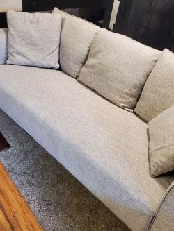 Sofa Light Gray Color Free Delivery