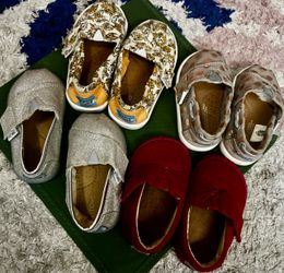 TOMS Toddler Shoes Bundle – 4 Pairs