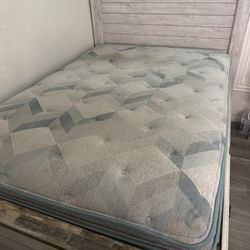Full Bed Frame And Mattress 