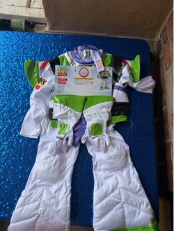 Disney Store Toy Story BUZZ LIGHTYEAR Boy's Halloween Costume - Size SMALL NWT 5/6
