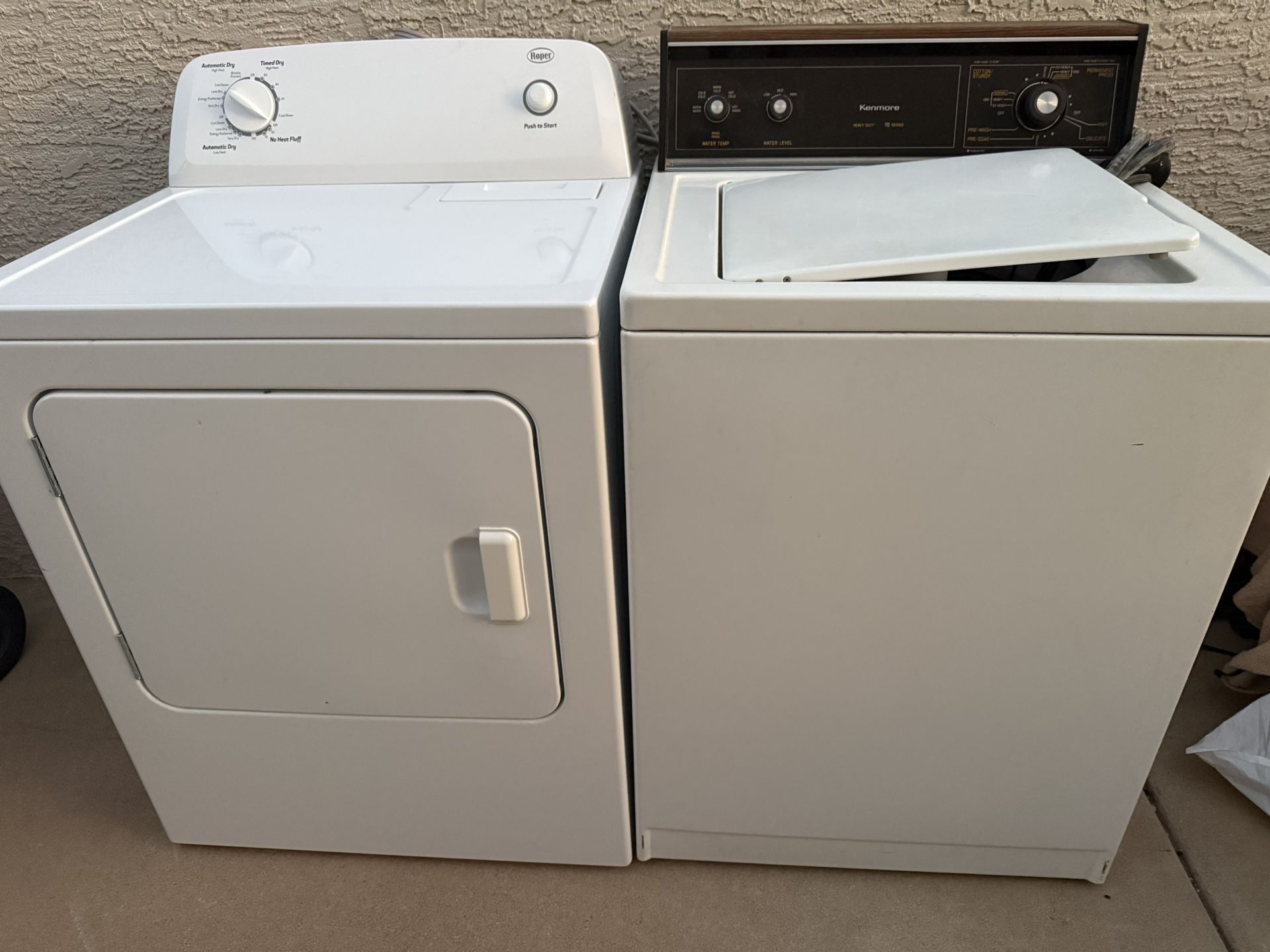Washer And Frayed Kenmore