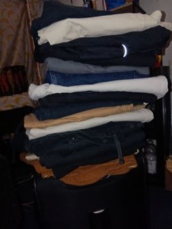 Men's Mixed Clothing Bundle Jeans scrub bottoms maybe you can use them for jogging