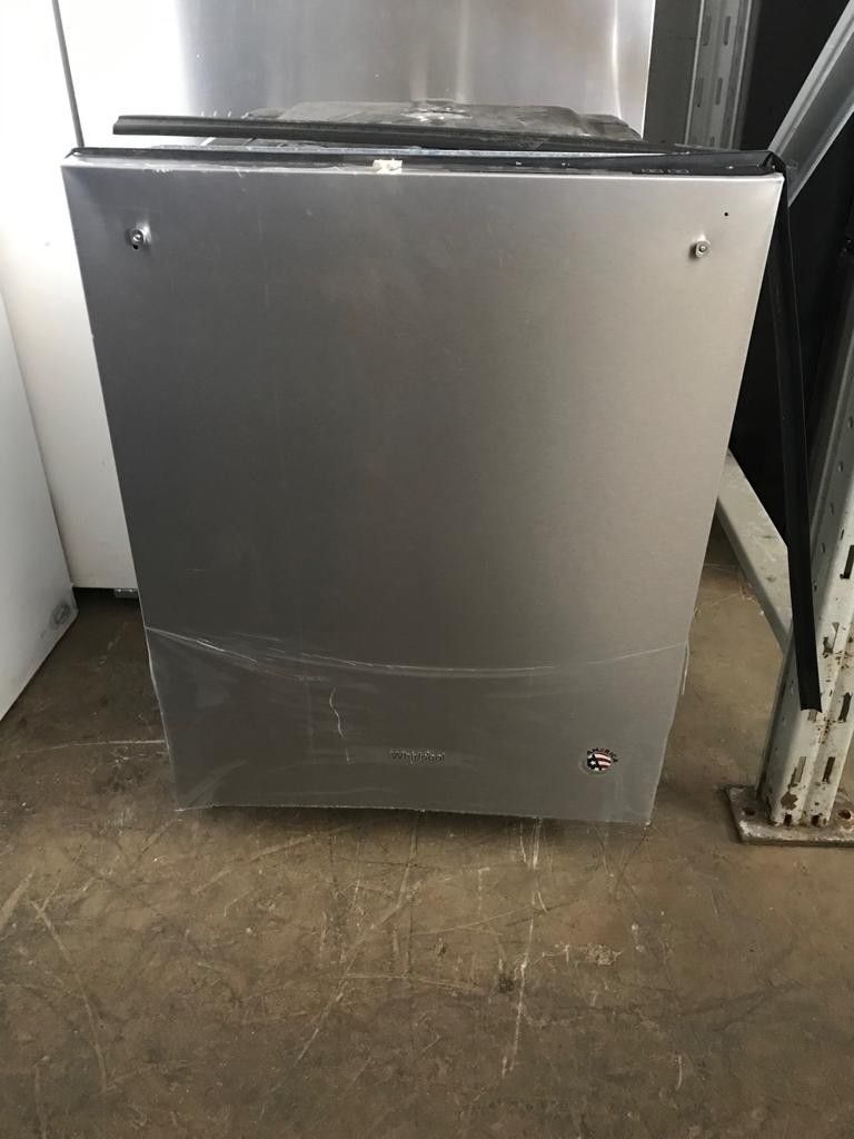 Dishwasher Whirlpool Stainless Steel. New. Warranty