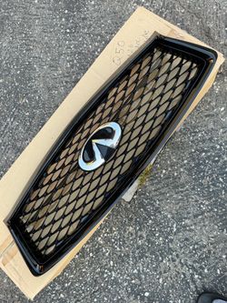 New Black sport grille & Emblem accessory Infiniti Q50