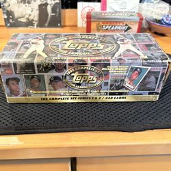 1996 Topps baseball Complete Set Series 1&2 440 Cards