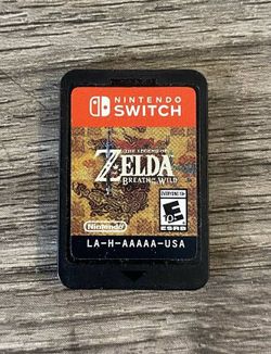 Zelda Breath Of The Wild For Nintendo Switch