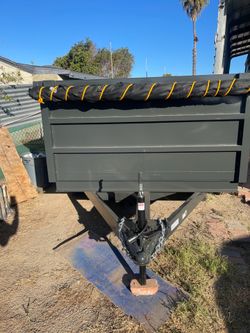 8x10x3 Dump Trailer