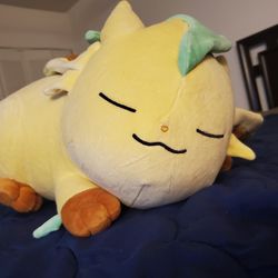 Pokemon Center Sleeper Plush Leafeon New With Tags