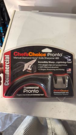 Commercial chef’s choice knife sharpener