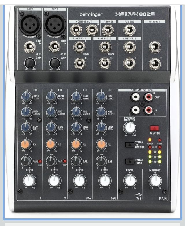 Behringer Audio Mixer