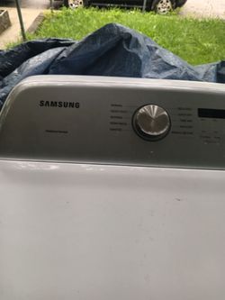 Samsung washer and dryer set