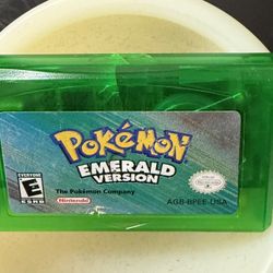 Read Description Pokémon Emerald Authentic Gameboy Sp