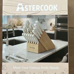 Astercook 17 pc Knife Set