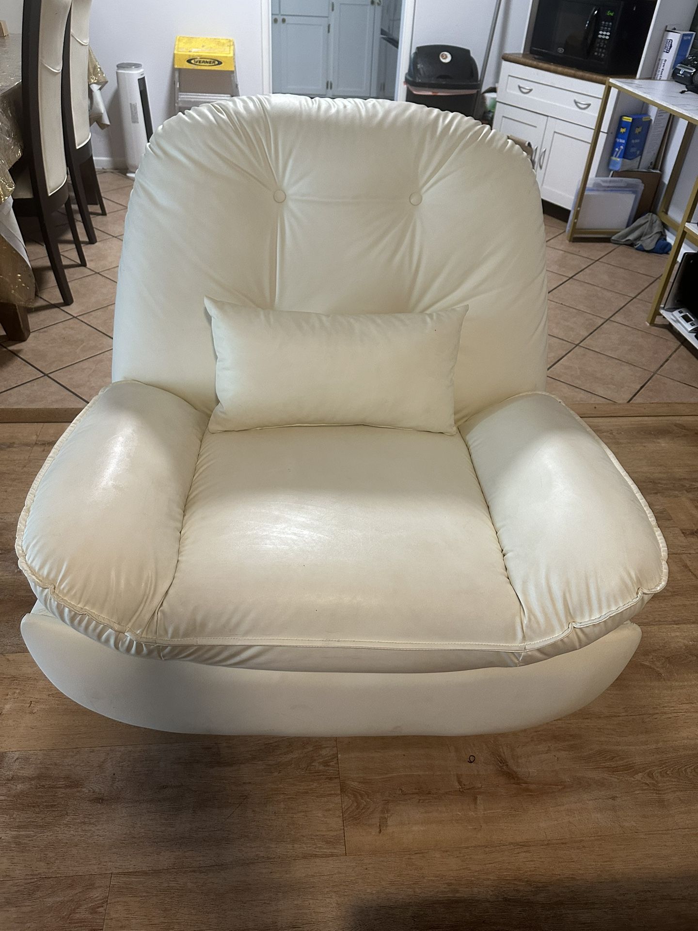 Oversized Electric Recliner Chair, 270 Swivel Rocking