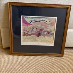Framed Bracha Brym-Lavee Signed Numbered Print
