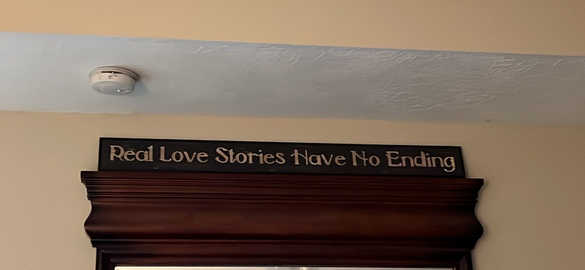 Solid Wood Long Sign
