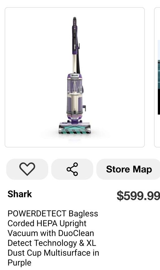 Shark Duo Detect Vacuum