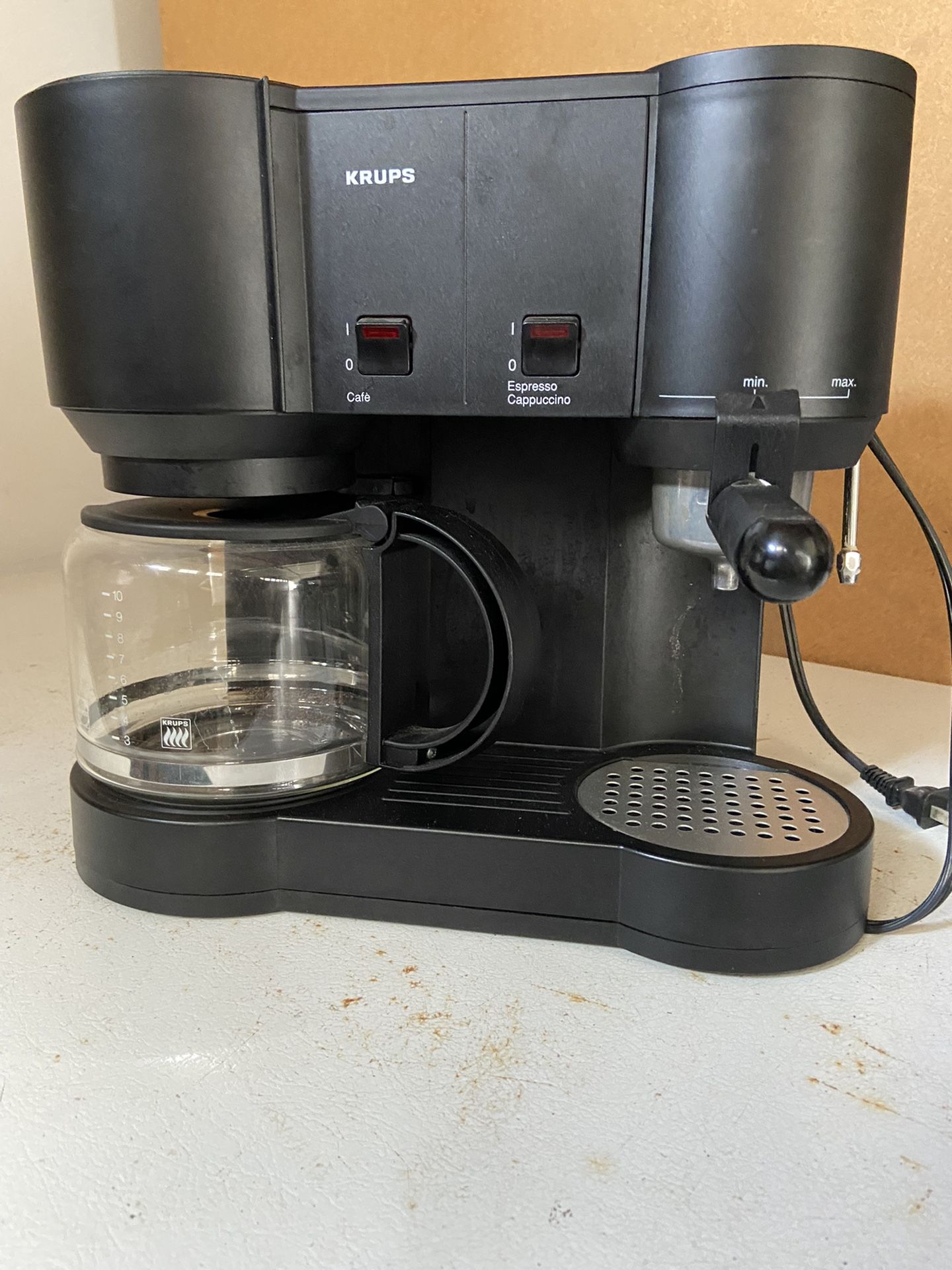 Krups 865 Coffee Expresso Cappuccino Maker