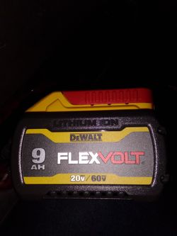 DeWalt Flexvolt 60vmax 9amphr Battery 
