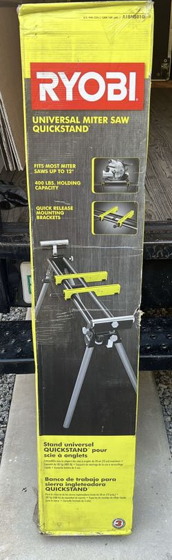 RYOBI Universal Miter Saw QUICKSTAND  / Banco de Trabajo para Sierra