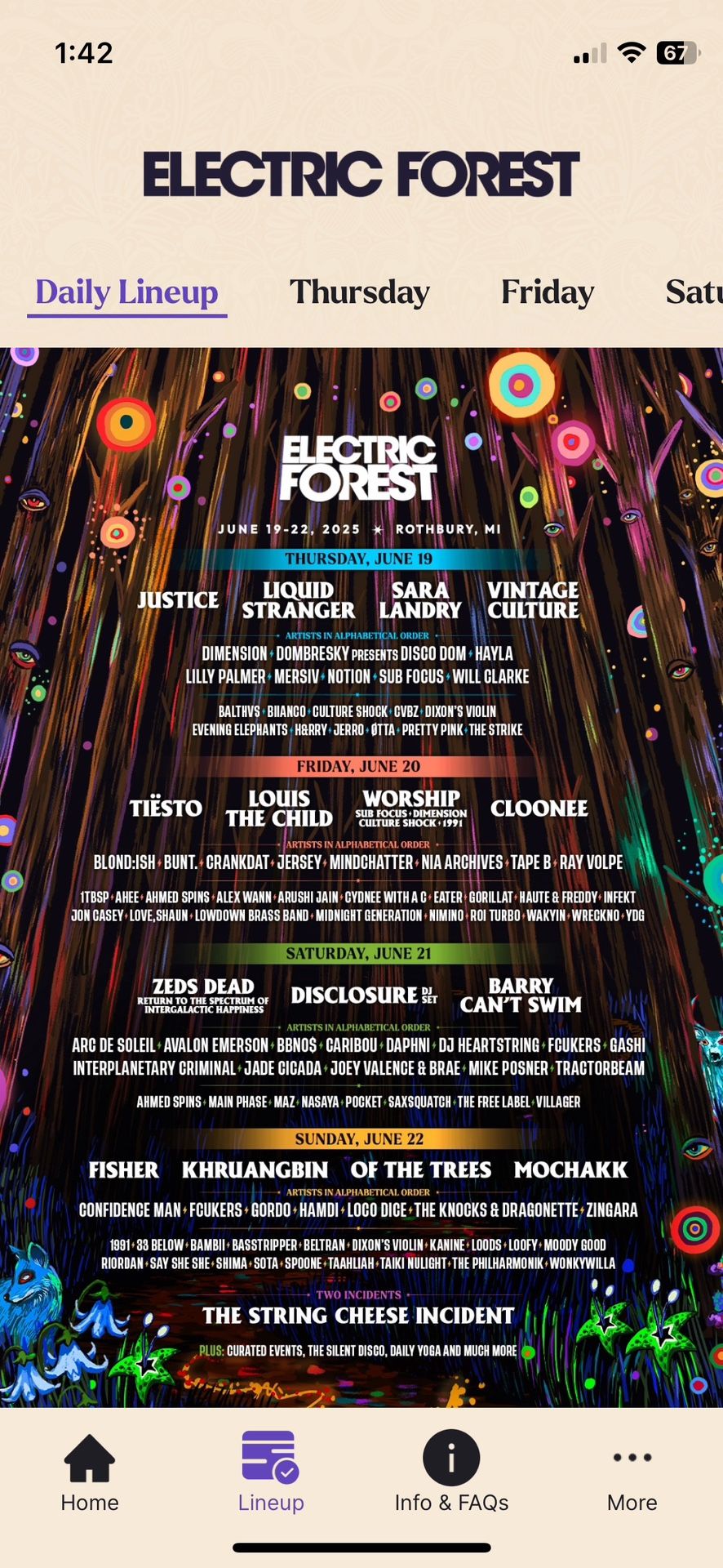 2 Wristbands For Electric Forest!