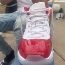 Red Cheery Jordan 11s 