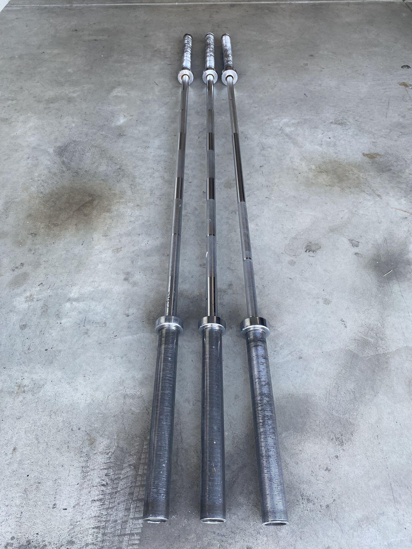 45 lbs Olympic Bars for Benching and Squat