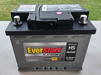 Car Battery Size H5 or 47 AGM