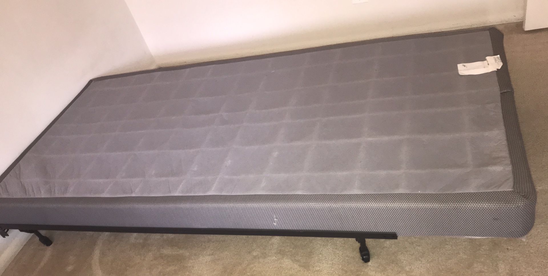 Twin Size Box Spring And Bed Base