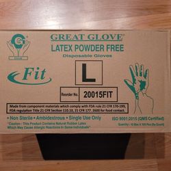 Latex Gloves Powder-Free Any Size | CASE OF 1000