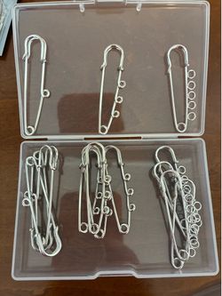 Safety Pin Brooch Bases