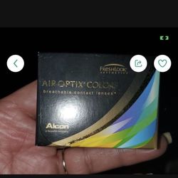 Air Optic Color Contacts Please Let Me Know What Colors