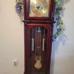 Grandfather Clock Perfect Condition Everything Works