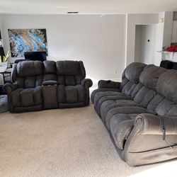 Recliner Couch Set 