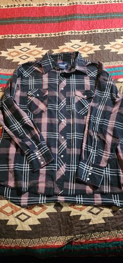 Wrangler Western wear Long Sleeve Pearl Snaps