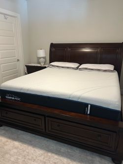 King Bedroom Set and Mattress
