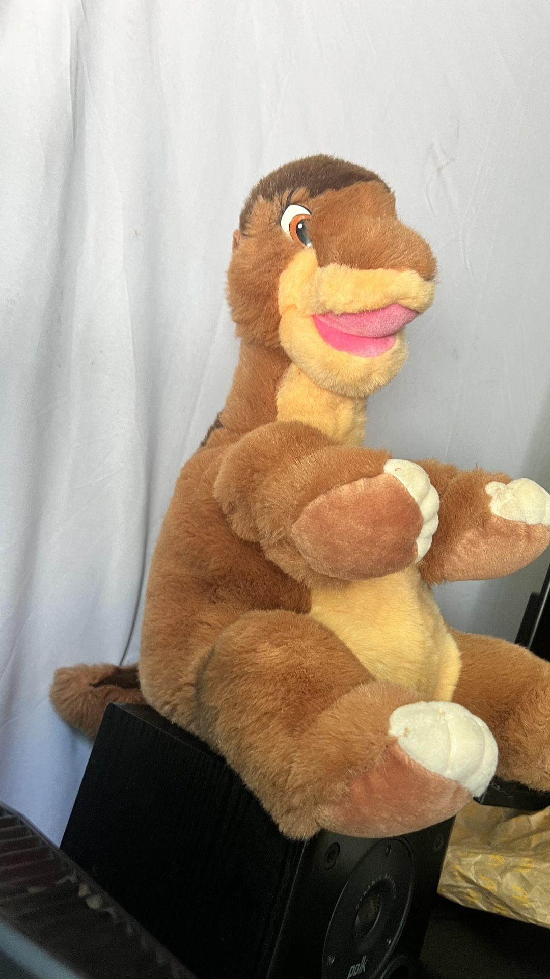RARE LITTLE FOOT LAND BEFORE TIME LARGE PLUSH STUFFED ANIMAL(1990’s)