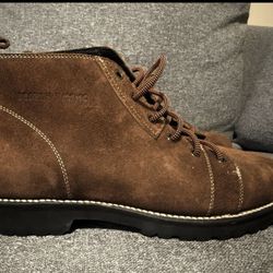 BROKEN HOMME Suede Boots 9 MEN Vibram Goodyear Welt
