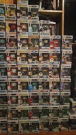 Funko pops all diffrent prices