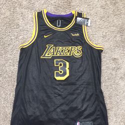 Anthony Davis Black Mamba Lakers Jersey