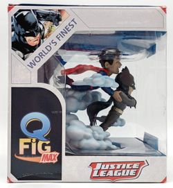 DC World's Finest Superman & Batman Q-Fig Max Figurine by Quantum Mechanix