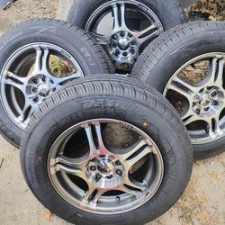 New Kong Rims New And New Tires 205 65R15