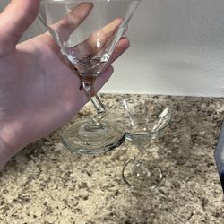 Zigzag Martini Glass