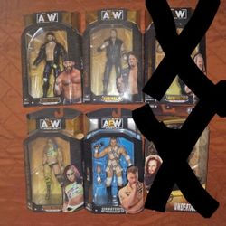 Wrestlers New $10 Each Or All For $30