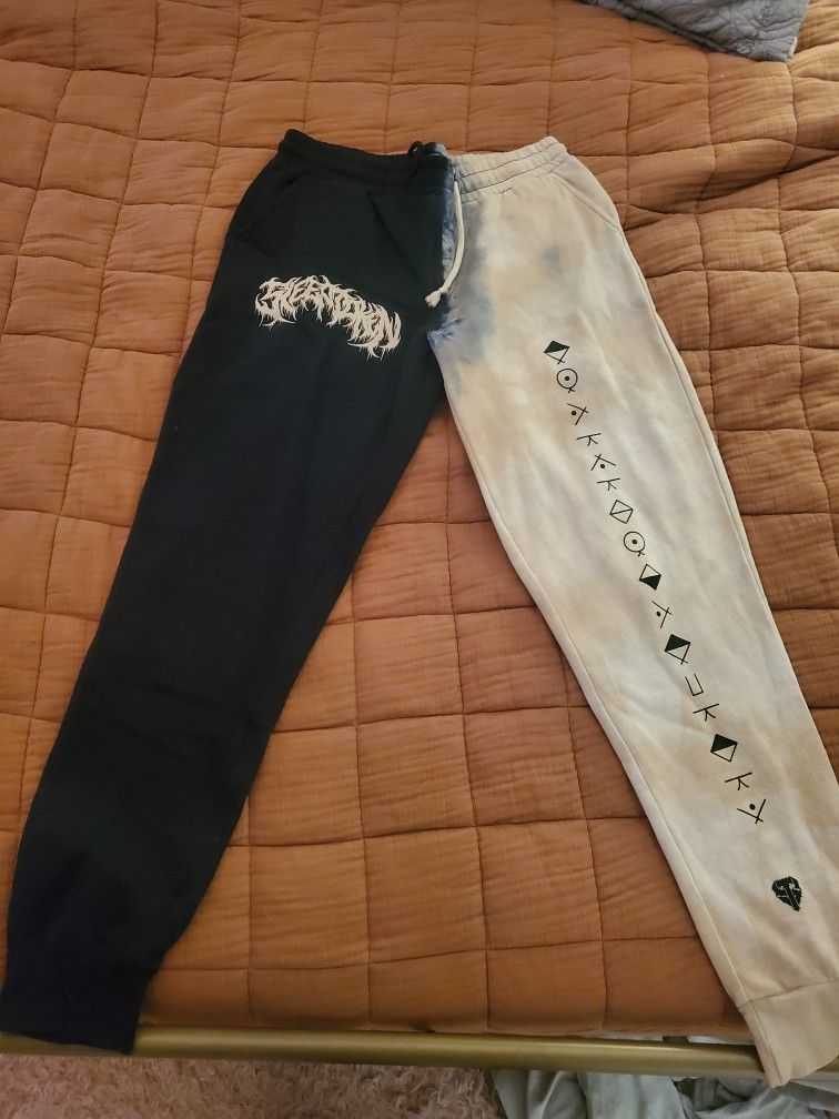 Sleep Token Shibori Sweatpants (SMALL)
