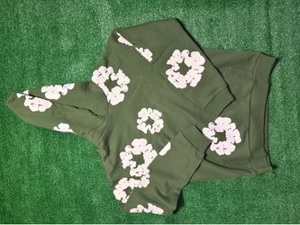 Green Denim Tears Hoodie