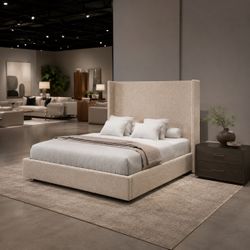 Bed Frame beige New