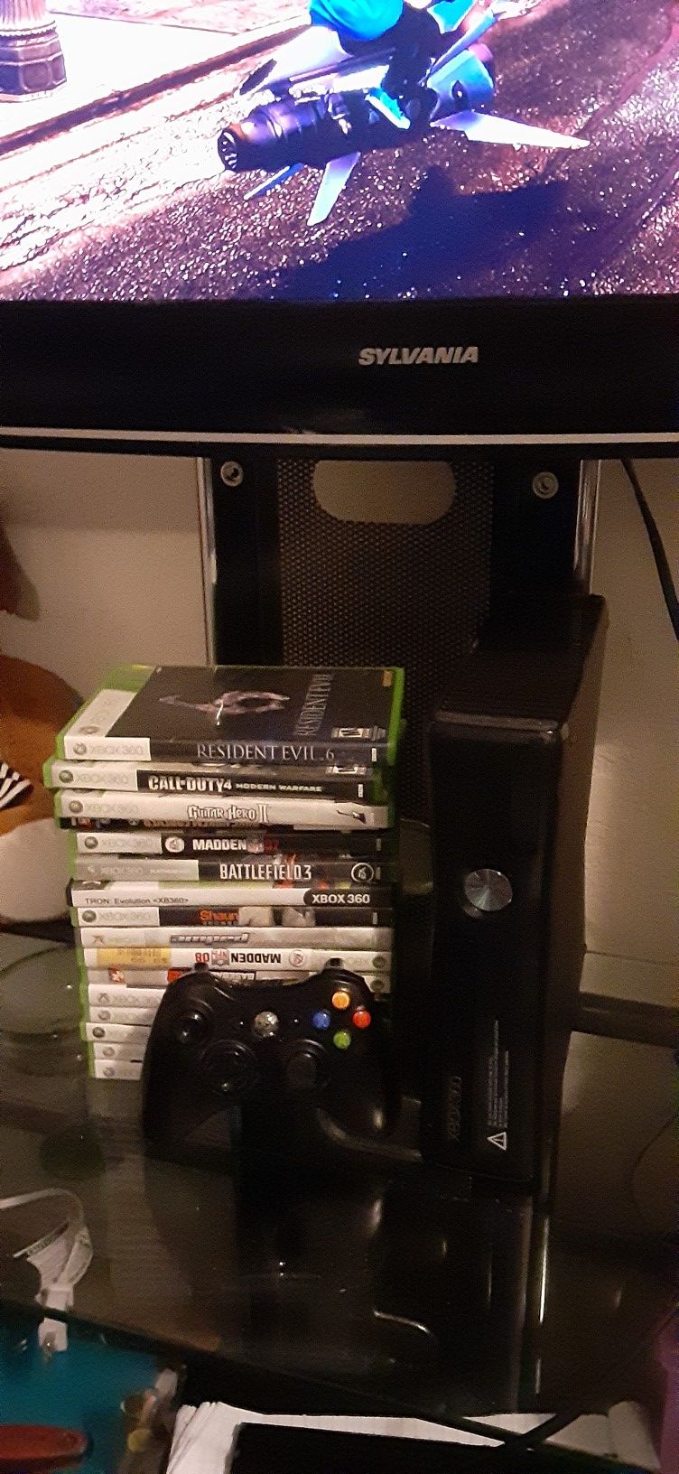 Xbox 360 plus 20 Games $60